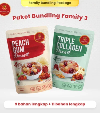 paket bundling mamacia treats peach gum collagen dessert