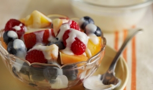 Resep yogurt madu buah